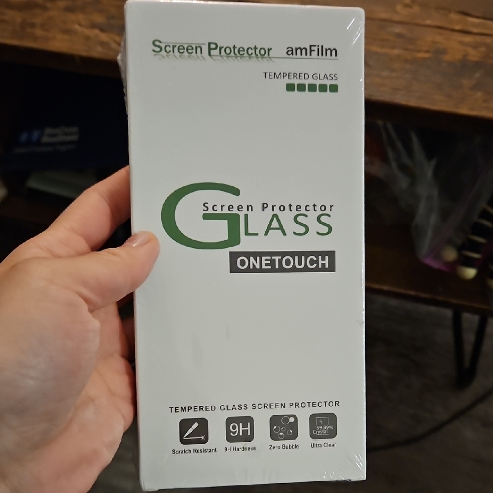 amFilm Apple Onetouch & Cam  Iphone 2025 6.5 Inch 2 Pack Screen Protector Glass
